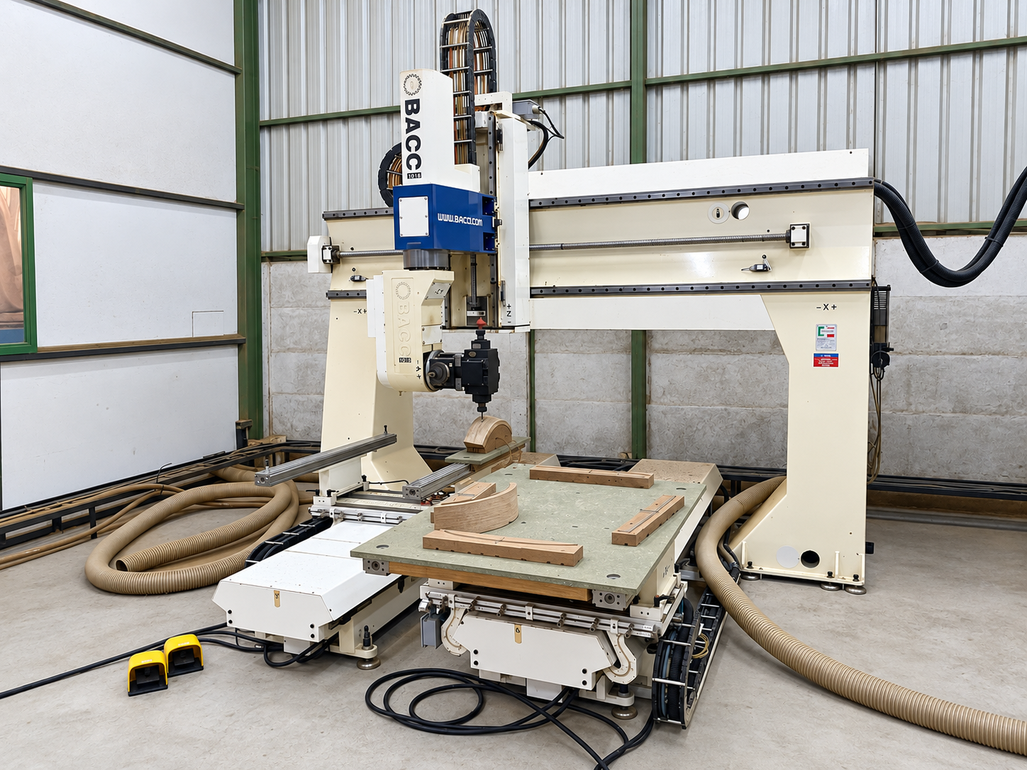 Machine and joinery