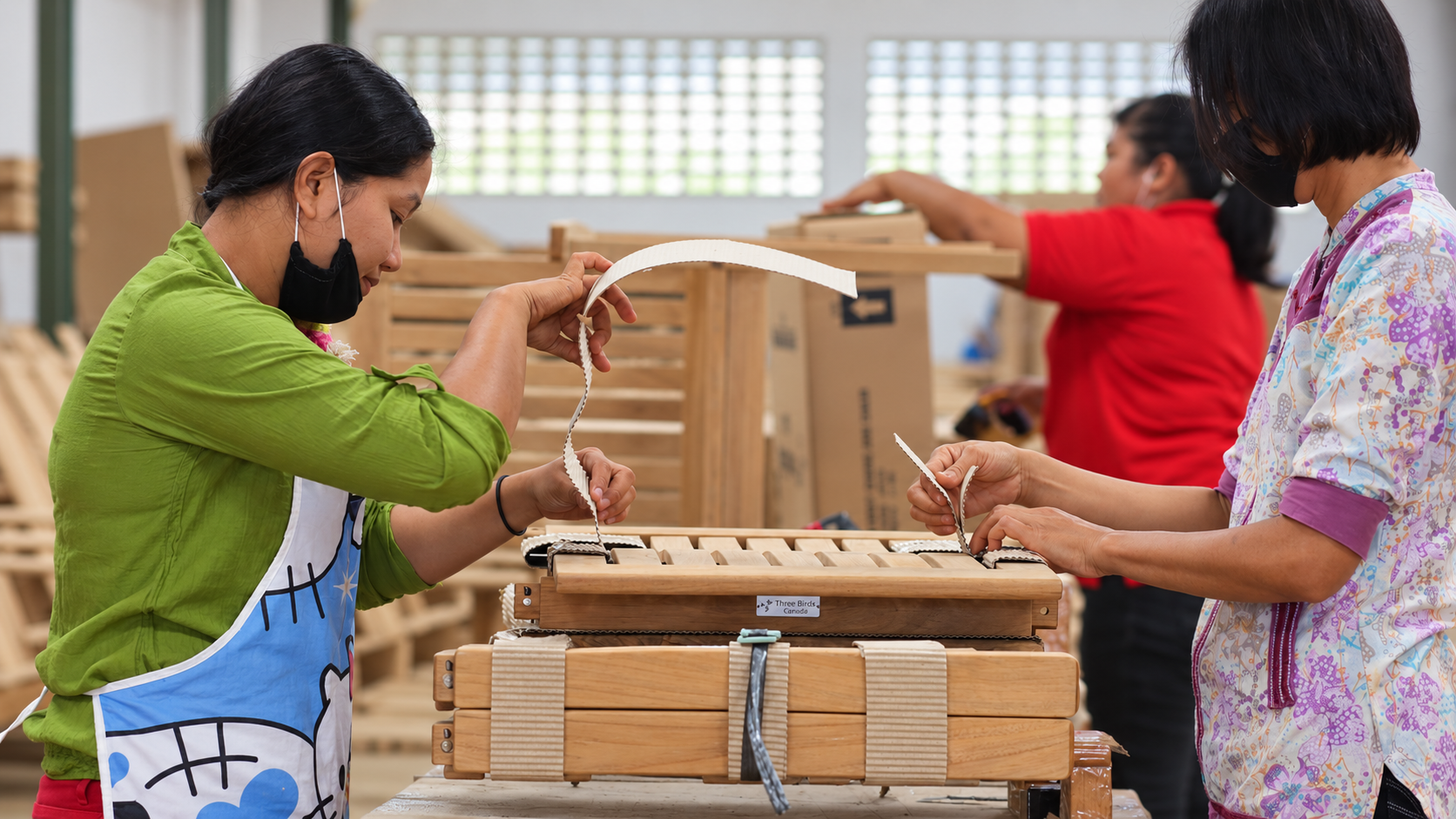 Packing and export preparation