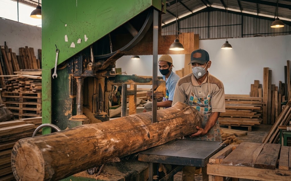 Sawmill operations